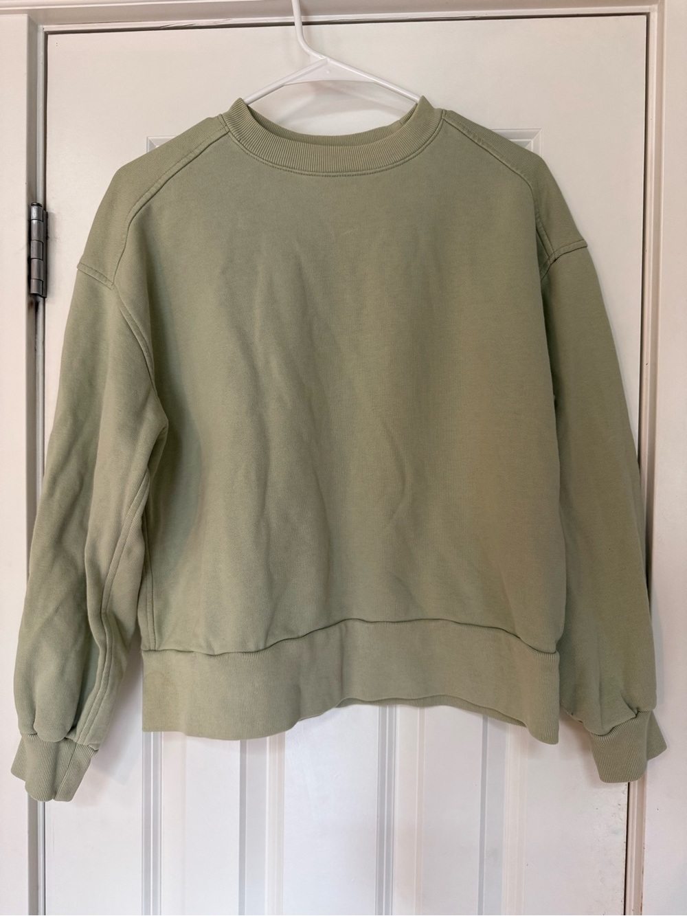 Everlane muted sage Crewneck Sweatshirt